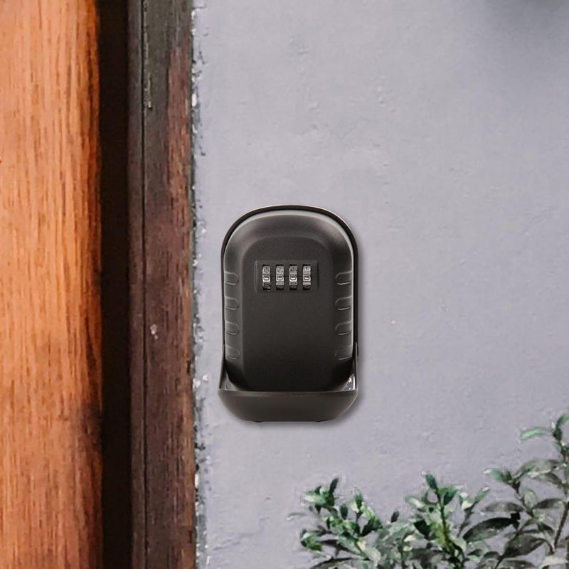 SEPOX ® 2pc Metal Key Lock Box with Code 4-Digit Combination, X-Large Space, 6-10 Keys Capacity, Anti-Dust Cover&Wall Mount Storage for Home, Office, Outdoor, Weather-Resistant Cover, Easy Installation - Image 5